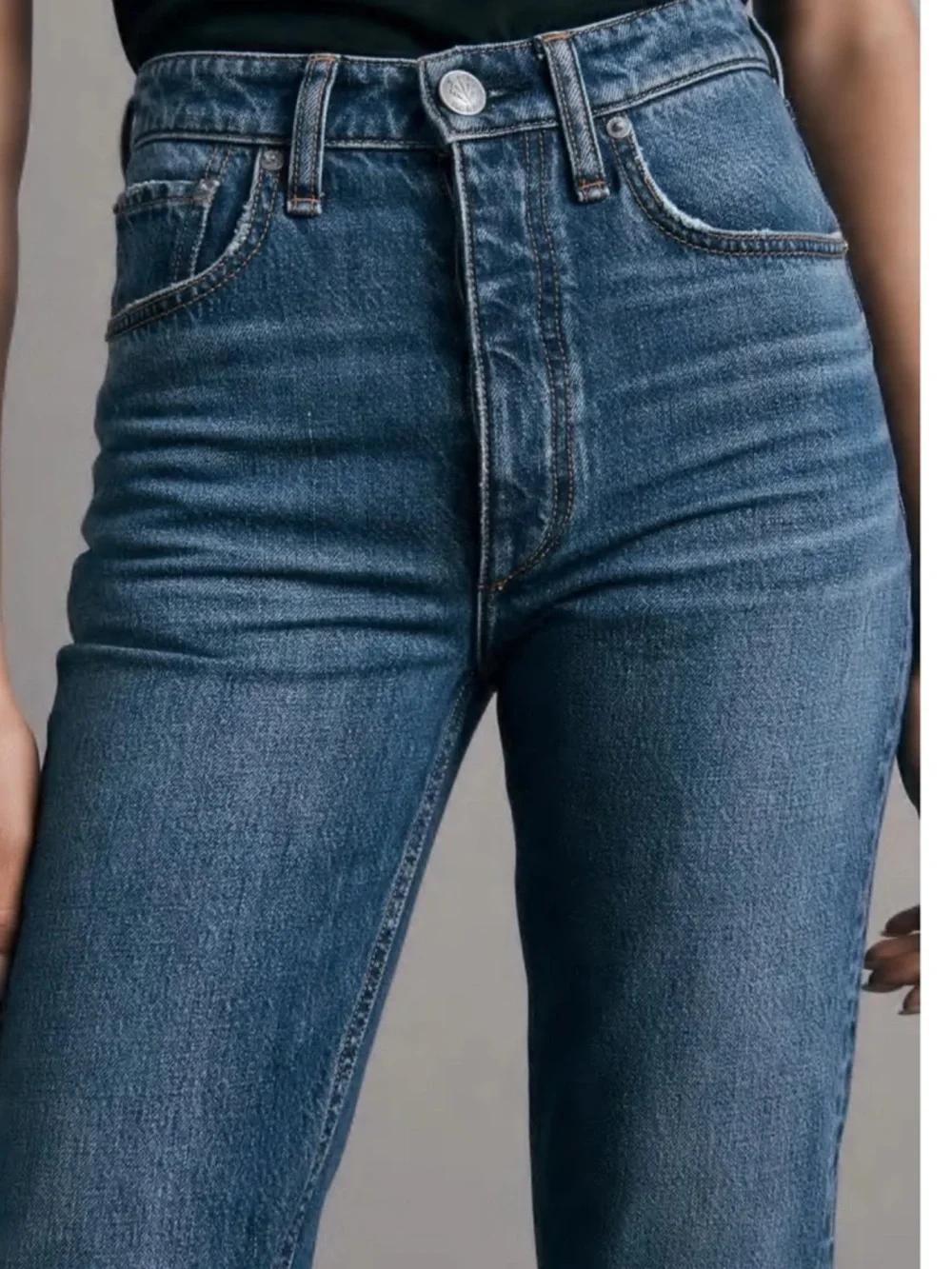 rag & bone Nina High Rise Ankle Cigarette Jeans | Size 27 - Picture 2 of 8